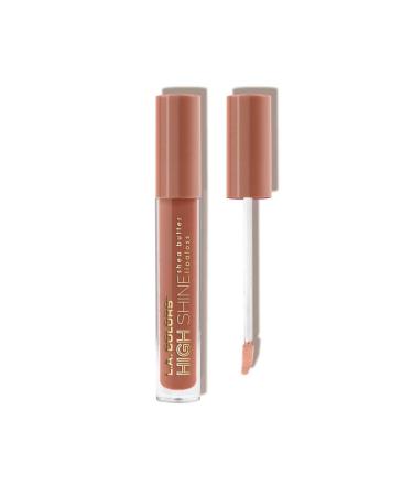 L.A. Colors High Shine Shea Butter Lip Gloss  Dollface  0.14 Ounce Dollface 0.14 Ounce (Pack of 1)