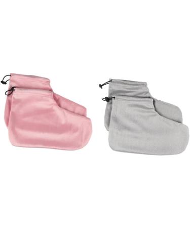 2paires Et Chaussette De Th rapie Paraffine Ensemble Pour Bains De Prot ge Les Mains Rose De De Chaussettes - Buy Online on GoSupps.com
