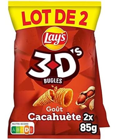  G n rique LAY'S - 3D'S Peanuts 170G - Pack of 4 - Sold as a Pack - Buy Online on GoSupps.com