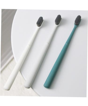 Fomiyes 6 Pc Reusable Travel Toothbrush Set - Soft Large Dusky Coal Brushes for Adults | Oral Care Tools for Effective Tooth Cleaning (3 Packs) - Buy Online on GoSupps.com