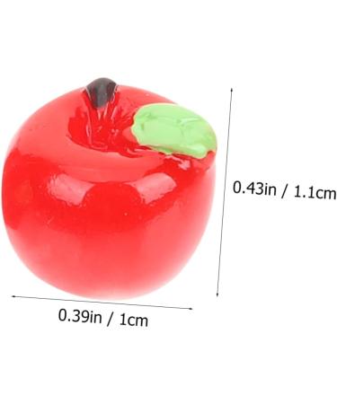 Zerodeko 90 Pcs Simulation Three-dimensional Fruit Charms for Diy Fruit Ornaments Strawberry Patch Dollhouse Accessories Playhouse Accessories Food Keychain Fake Key Chain Resin Doll House - Buy Online on GoSupps.com