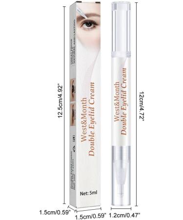 Double Eyelid Styling Cream | Invisible Double Eyelid Styling Cream - Invisible Double-Fold Eyelid Pen for Single Eyelid Long-Term Adhesion Transparent Greatideal - Buy Online on GoSupps.com