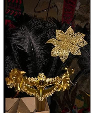 Sowder 10pcs Black Ostrich Feathers 12-14inch for Home Wedding Decoration - Buy Online on GoSupps.com
