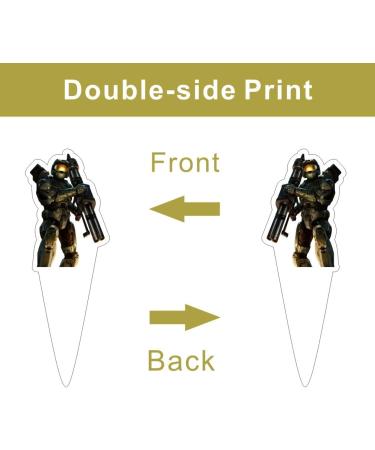 25pcs The Master Chief Decorations with 1pcs Cake Topper 24pcs Cupcake Toppers for Kids Birthday Party Supplies - Buy Online on GoSupps.com