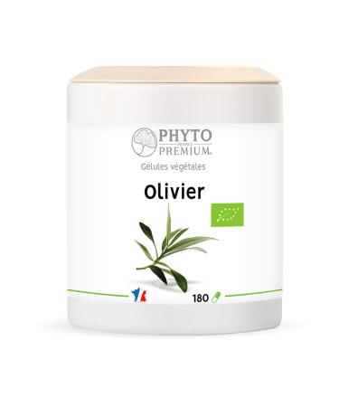 Leaf OLIVE TREE – Olea europea – 180 capsules 200 MG (ORGANIC)