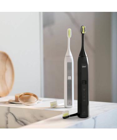 Silkn Toothwave Electric Toothbrush - 48 000 Vibrations/Min for Discoloration & Tartar Removal - Black TW1PE1Z001 - Buy Online on GoSupps.com