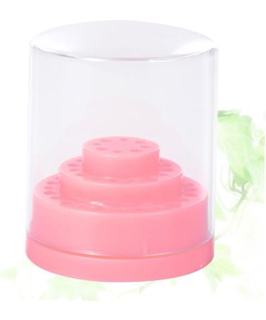 Healeved 1pc Nail Bit Holder Nail Bit Organizer Display Box Manicure Pink - Buy Online on GoSupps.com
