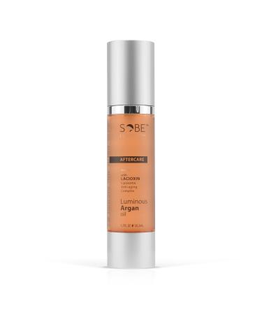 SOBE LUXE - Moroccan Argan Oil for Hair  1.7 Oz - Anti Frizz Serum  Moisturizer Treatment for Dry and Damaged Hair  Provides Brilliant Shine and Protection  Hydrate and Seal Cuticles