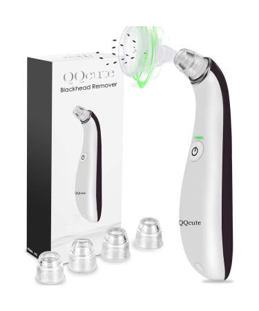 QQcute Blackhead Remover  Electric Vacuum Suction Pore Cleaner  Acne Comedone Pimple Whitehead Makeup residue Extractor  Beauty Device for Deep Facial Skin Cleaning