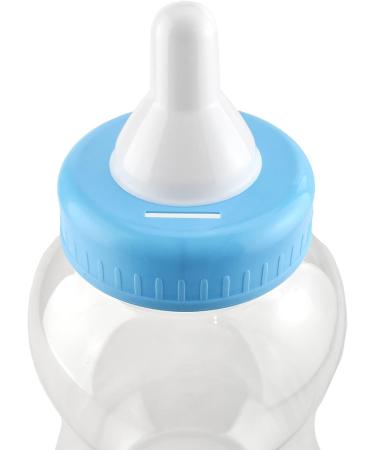 Homeford Jumbo Plastic Baby Milk Bottle Coin Bank 15-Inch - Light Blue - Buy Online on GoSupps.com