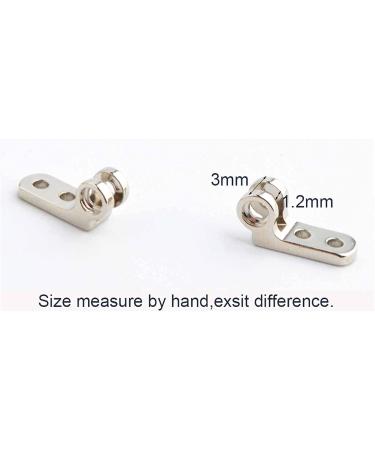 10 Sets of 3 mm Wide Glasses Hinges for Traveler Plastic Frames - Glasses Hinges Repair & General Use - Buy Online on GoSupps.com