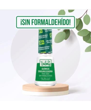 Valmy Chemical Nail Hardener Formaldehyde Free 7 Free Strengthening and Protective Treatment (14ml each) - Buy Online on GoSupps.com