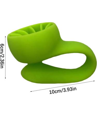 Nail Polish Holder Wearable Anti-Spill Organizer - Strong Grip Airlock Suction Silicone Nail Polish Organizer Manicure And Pedicure Accessories Light Green - Buy Online on GoSupps.com