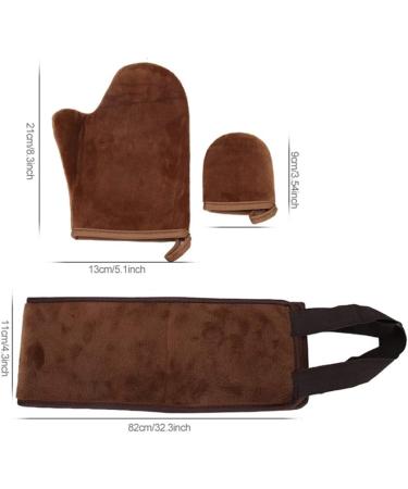 Back Tanning Applicator Self Tanning Mitt Applicator Mit Soft Reusable Exfoliator Glove Tanning Cream Lotion Mousse Oil Application Gloves for Body - Buy Online on GoSupps.com