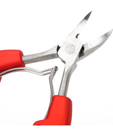 Nail Pliers Cuticle Nipper Cuticle Scissors Pedicure Tool for Fingernail Toenail (ZeooniGzUMYjAh-12) - Buy Online on GoSupps.com