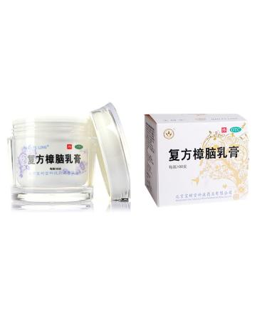 DOK MAI Bao Shu Tang Bao Fu Ling Snow Lotus Cream Itchy Skin Burn Insects Bites Eczema Rashes 100g