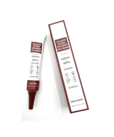 Eye Cream - Collagen Retinol Treatment Eye Cream (ollagen Retinol Treatment Eye Cream) 1.41 Ounce (Pack of 1)