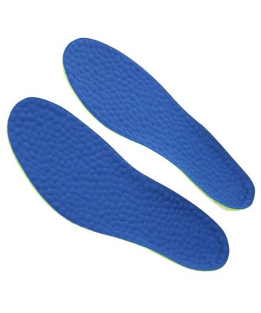 Beaupretty 1 Pair Sports Insole Sole Insoles Foaming Insoles Womens Insoles Shoes Foaming Inserts Womens Shoe Insoles Foot Sole Pads Shoe Insoles Men TPU Foam Man Absorb Sweat Women's Insole Blue 27x9.8cm