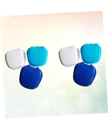 Lurrose 4-Piece Retainer Case Set - Secure Holder for False Teeth & Dentures Care | International Shipping Available - Buy Online on GoSupps.com
