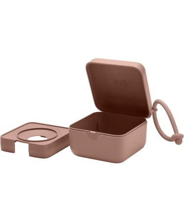 BIBS Dummy Box with Elastic Strap Steriliser - 100% BPA Free Woodchuck Material - Buy Online on GoSupps.com