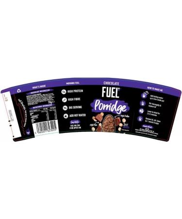 CONCEPTA LONDON 10k Chocolate Porridge Pots 12 x 70g - Buy Online on GoSupps.com
