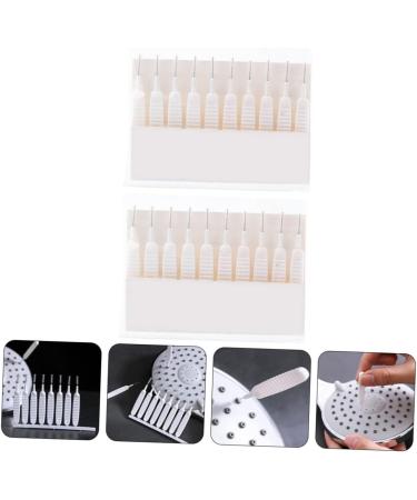 ABOOFAN 40pcs Shower Hole Cleaning Brush Set - Nozzle & Pipe Cleaner for Sparkling Shower Heads & Pipes | Anti-Clog PP Brush for Effortless Cleaning - Buy Online on GoSupps.com