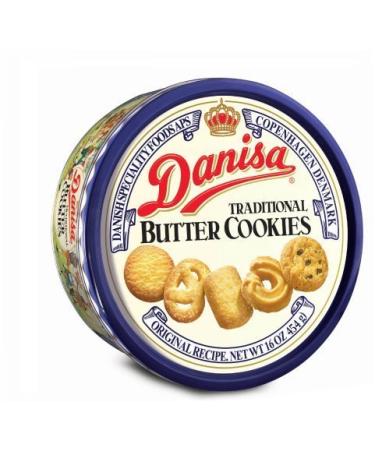 Danisa Traditional Butter Cookies 16oz by N/A