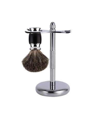 Stylish Shaving Brushes & 4 Alloy Razor Stands | Durable Shaving Tool Holders for Perfect Grooming - Buy Online on GoSupps.com