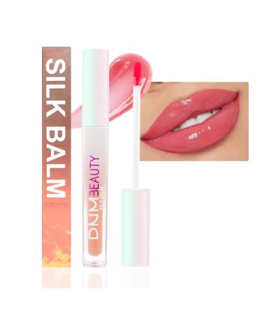 BINGBRUSH Mood Color Changing PH Lipgloss Hydrating Lip Glow Oil Plumping Lip Oil Gloss Tinted Lip Gloss Discoloration Lipstick (1Pc B02#sense of fire) 0.14 Fl Oz (Pack of 1) 1Pc B02#sense of fire