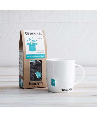 Teapigs Tea Pigs Decaf English Breakfast (1 Pack of 15 Temple Tea Bags - Buy Online on GoSupps.com