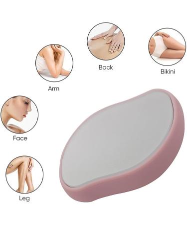 TRIXES Exfoliating Crystal Hair Eraser - Smooth Skin Light Pink - Buy Online on GoSupps.com