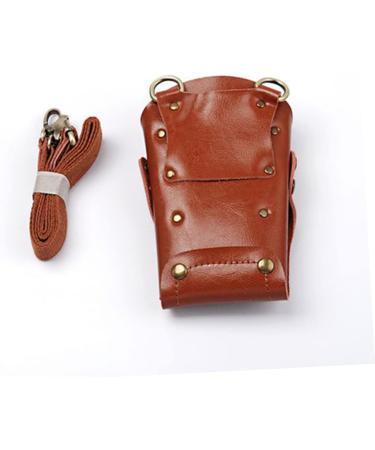 Frcolor 3-Pack Hairdresser Waist Holder & Tool Bag Multifunctional Hairstyling Belt for Scissors & Makeup Ideal for Professionals & School Use Brown - Buy Online on GoSupps.com