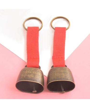 Happyyami Bear Bells - 2 Pack Loud Noisemakers for Outdoor Safety | Anti-Lost Cow Bells for Pets Hiking & Cycling - Buy Online on GoSupps.com
