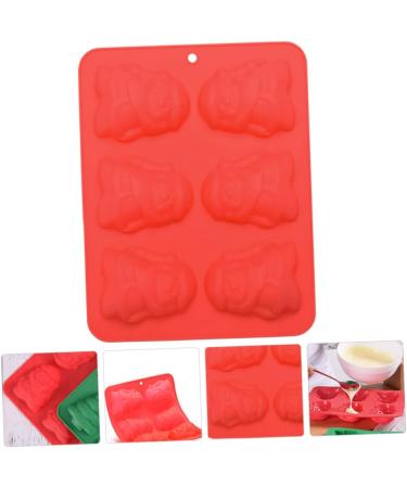 KICHOUSE Christmas Decor Christmas Baking Molds Silicone Molds Ice Cubes Chocolate Pastry Mould Cake Mold Mousse Mold Fudge - Buy Online on GoSupps.com