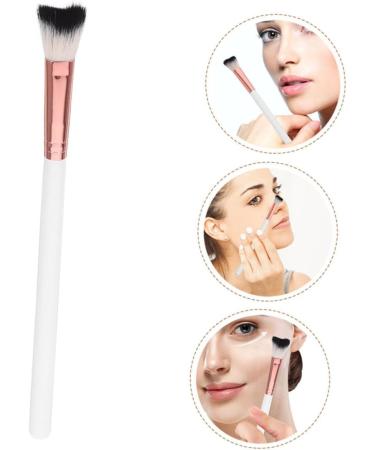 PLAFOPE Fish Tail Brush Blush Brush Highlighter Powder Makeup Brush Loose Powder Brush Contour Brush White 18.50X1.00X1.00CM White - Buy Online on GoSupps.com