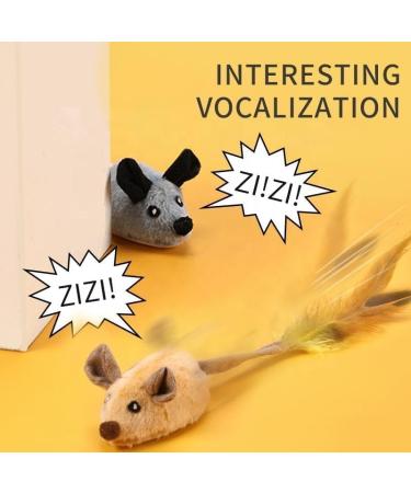 Shengruili Electric Mouse Cat Toy - Interactive Gray Toy for Cats Perfect for Boredom Relief & Playtime - Shop Now! - Buy Online on GoSupps.com