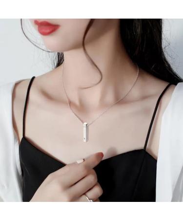 JEAN SMILE Aromatherapy Diffuser Necklace for Women & Men - 316L Stainless Steel Essential Oil Scent Jewelry | Perfect Christmas Gift - Buy Online on GoSupps.com