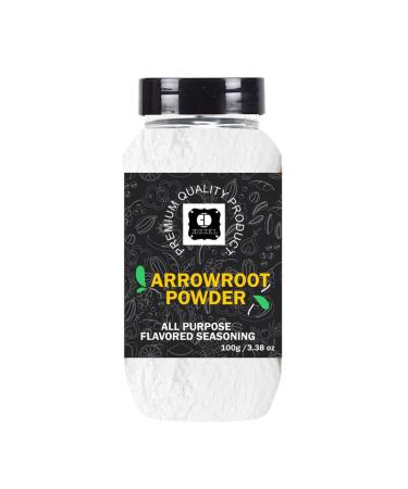 EDZZEL EDZZEL Premium Quality Natural Indian Arrowroot Powder 100g Box