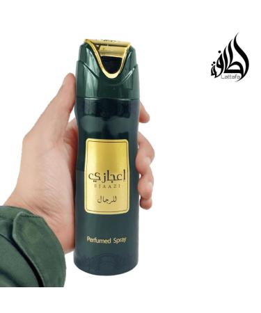 Lattafa Ejaazi Perfumed Deodorant Spray 6.6 Ounce (Unisex) - Buy Online on GoSupps.com