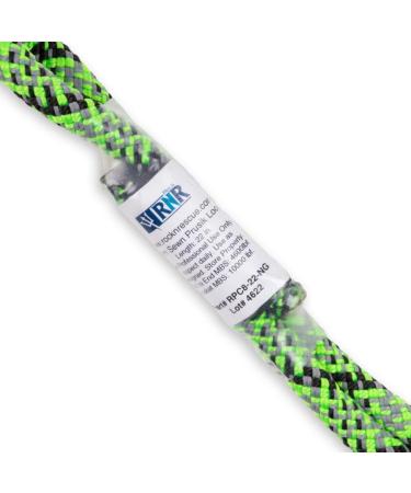 Rock-N-Rescue 8mm Sewn Prusik Loop - Neon Green 22 - USA Made for Climbing, Firefighting & Rescue - Buy Online on GoSupps.com