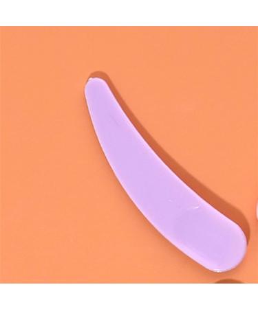 Buy Mini Curved Cosmetic Spatula Scoop - Perfect Plastic Makeup Face Cream Spoon for Mixing & Sampling | International Shipping Available - Buy Online on GoSupps.com