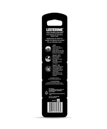Listerine Ultraclean Flosser Refill Heads - Mint, 28 Ct | Effective Plaque Removal & Oral Care - Buy Online on GoSupps.com