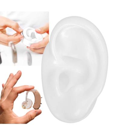 Ear Display Model Silicone Ear Model Silicone Material for Hearing Aids Wearing(Left) - Buy Online on GoSupps.com