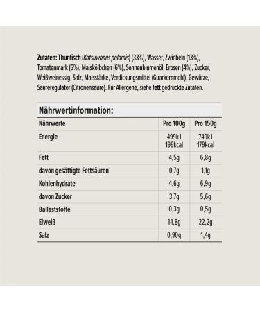 Buy Amazon Tuna Pieces with Vegetables in Tomato Sauce - 150g | International Shipping Available - Buy Online on GoSupps.com