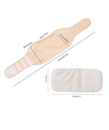 Reusable Castor Oil Packs for Liver Detoxification | Spout-Proof & Washable | International Shipping - Buy Online on GoSupps.com