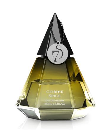 7'S Unisex Perfume Long-Lasting Luxury Fragrance for Men & Women Eau de Parfum 100ml for Valentine's Day & Special Occasions (CITRINE SPICE - Fresh) - Buy Online on GoSupps.com