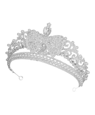 Beavorty Wedding Headdress Birthday Headband Rhinestone Elements Design Bridal Decor Girl Headdress