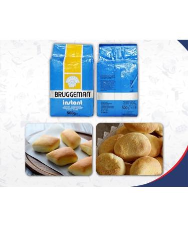 Bruggeman Instant Dry Yeast 4X500g Pack | Premium quality for lean dough | Suitable for almost every recipe and every baking technique - Buy Online on GoSupps.com