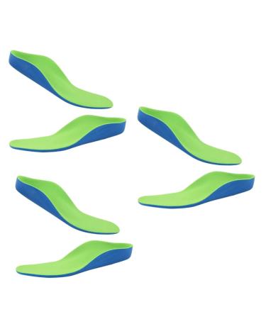 FOMIYES 3 Pairs Posture Correcting Insole Absorption Insert Kids Inserts Orthotic Sports Insole Foot Care Inserts Shoe Cushions Kids Shoe Inserts Soles Orthopedic X0