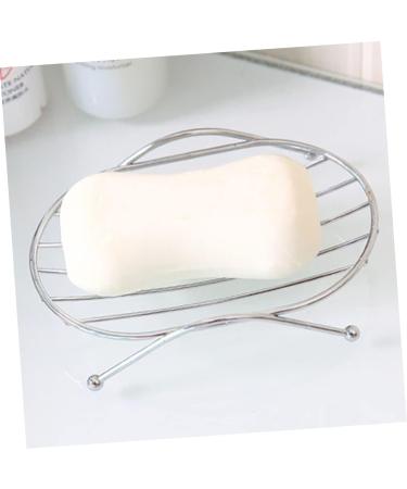 Ciieeo 12 Pcs Stainless Steel Drainer Metal In Sink Sponge Holder Draining Soap Container Soap Organizer Bathroom Soap Holder Soap Rack Travel Chrome Plated Iron Soap Dish Take a Bath - Buy Online on GoSupps.com